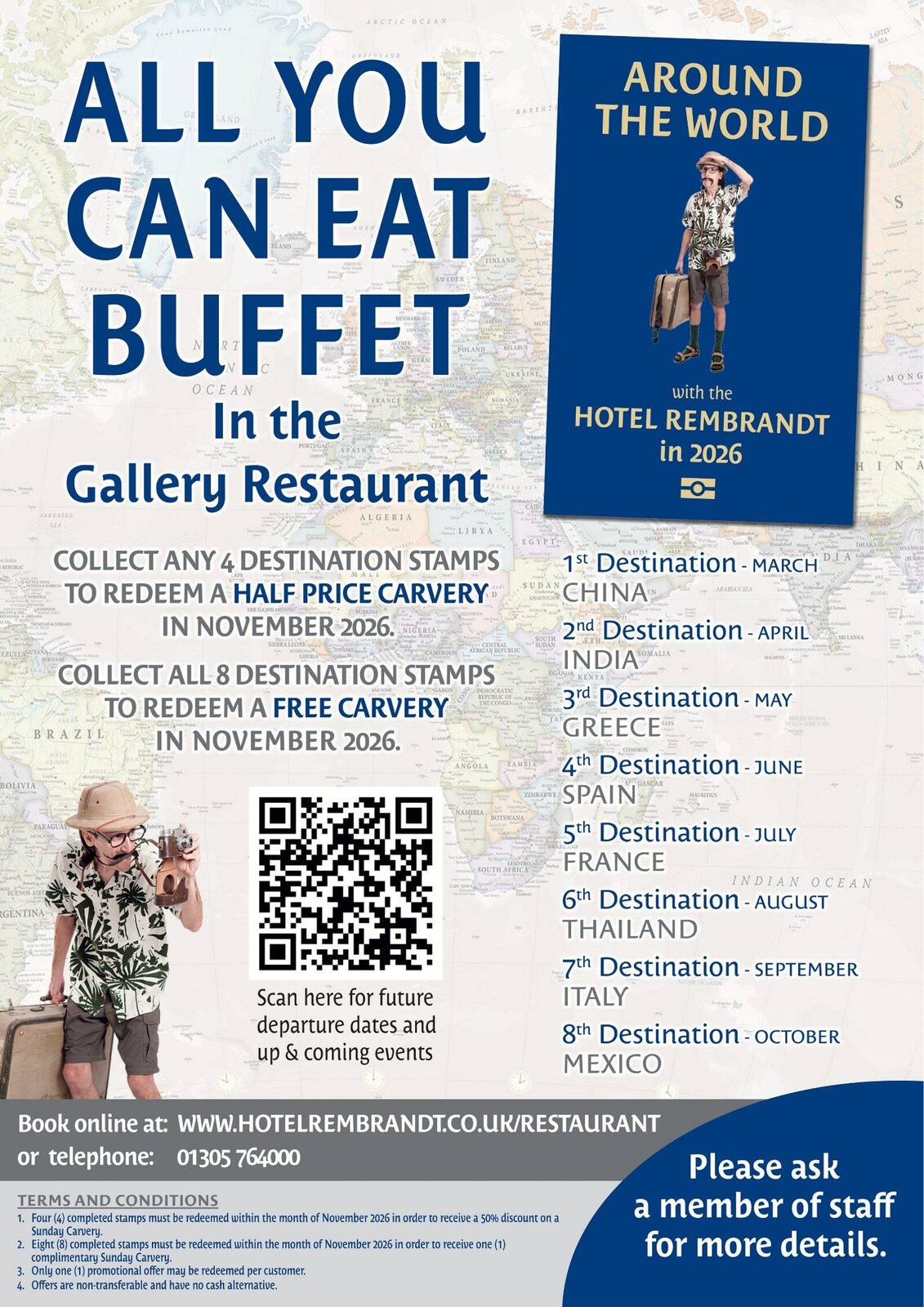 Around the World buffet nights
